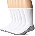 Dickies Men's 6 Pack Stain Resister Crew Socks - Big & Tall