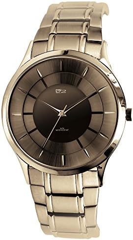 Daniel Steiger Finesse Luxury Precision Gold Watch - 5ATMWater Resistant - Premium Grade Solid Stainless Steel Case - Precision Quartz Movement - Yellow Gold Finish