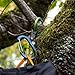 GEAR AID HEROCLIP Carabiner Clip and Hook (Medium) for Camping, Backpack, and Garage, Go Seattle