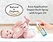 Cheeky Cherub, Natural Organic Luxe Spray Salve for Your Baby's Beautiful Bum; Easy, Hygienic and Convenient (No Messy Creams) Soothing Spray Serum with Argan Oil; Prevent & Heal Diaper Rash 2.6 fl oz