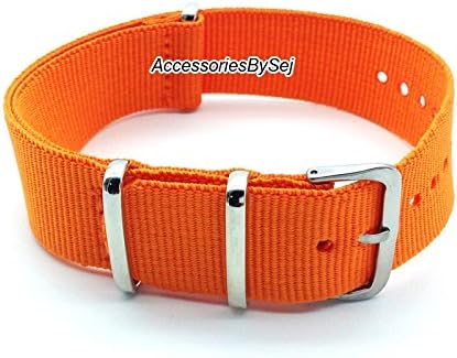G10 NATO MOD NYLON WATCH STRAP, Choice of Styles & Sizes - Presented with a FREE Luxurious AccessoriesBySej ® TM Gift Pouch/Bag