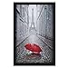 ONE WALL 11x17 Picture Frame, Tempered Glass Black Photo Poster Frame, Wall Mounting Material Included