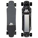 Magneto Revolution Electric Skateboard - Premium, High Performance Electric Skateboard - 20MPH | 12 Mile Range | 15% Grades - Assembled in the USA - Carbon Fiber & Maple Deck - Wireless Remote