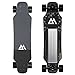 Magneto Revolution Electric Skateboard - Premium, High Performance Electric Skateboard - 20MPH | 12 Mile Range | 15% Grades - Assembled in the USA - Carbon Fiber & Maple Deck - Wireless Remote