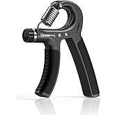 Fortalecedor de aderência de mão Longang com resistência ajustável 5-60 kg, reforço de pulso (1 peça)