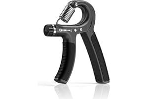Longang Hand Grip Strengthener with Adjustable Resistance, Wrist Strengthener, Forearm Gripper, Hand Workout Squeezer, Grip strength Trainer, Hand Grip Exerciser for Men and Women