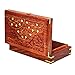 Beautiful Christmas Gift Ideas Handmade Wooden Jewelry Box With Free Lock & Key Keepsake Box Treasure Chest Lock Box Watch Box Storage Box Trinket Holder 8 x 5 Inches Birthday Housewarming Gift Ideas