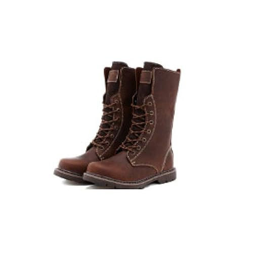 botas marrones hombre