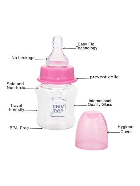 mee mee glass bottle