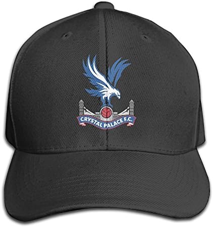 BACADI Unisex Crystal Palace Premier League Adjustable Peaked Baseball Caps Hats Duck Tongue Hat