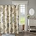 Madison Park Shower Curtain, Bird & Leaf Print, Farmhouse Shower Curtain for Bathroom, Modern Country Bathroom Décor, Machine Washable, Cotton Shower Curtain, Quincy, 72x72