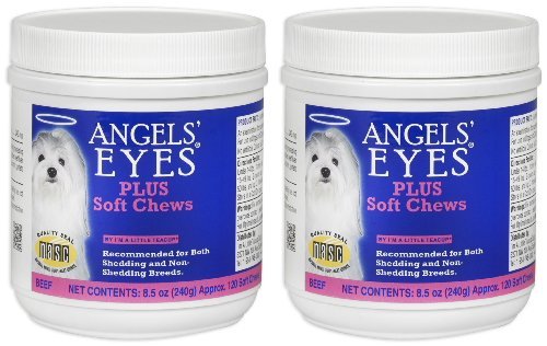 Angels' Eyes PLUS Tear Stain Remover Soft Chews Beef 240ct (2 x 120ct)