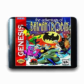 Amazon Com The Adventure Of Batman Robin For 16 Bit Sega Md Game Card For Mega Drive For Genesis Us Pal Version Video Game Console Jap Shell Video Games