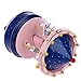 Leagway Wooden Merry-Go-Round Music Box 4 Horses Rotating Carousel Birthday Valentine's Christmas Kids Girls Children Gifts Toy Decorations