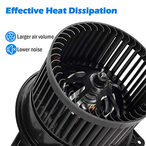 AUTEX HVAC Blower Motor Assembly 700105 Replacement for Ford Focus 2000 ...
