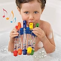 1Pcs Water Flute Toy Kids Children Colorful Water Flutes Bath Tub Tunes Toys Fun Music Sounds Baby Shower Bath Toy