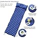SUPALAK Sleeping Pad, Ultralight Inflatable Sleep Pads for Camping Backpacking with Pillow Compact Air Mat Portable Lightweight Mattress for Hiking Hunting Traveling Fishing Biking (Blue)thumb 3