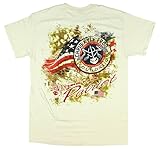 American Sniper Chris Kyle USA Pride Frog Foundation Shirt American Flag TAN 2049 (L)