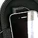 Black Portable Hard Case Cover Shell with Integrated Speakers ( Ideal for iPhones, iPods, Zunes, MP3 Players, Cell Phones and Players with a 3.5 mm Audio Input)