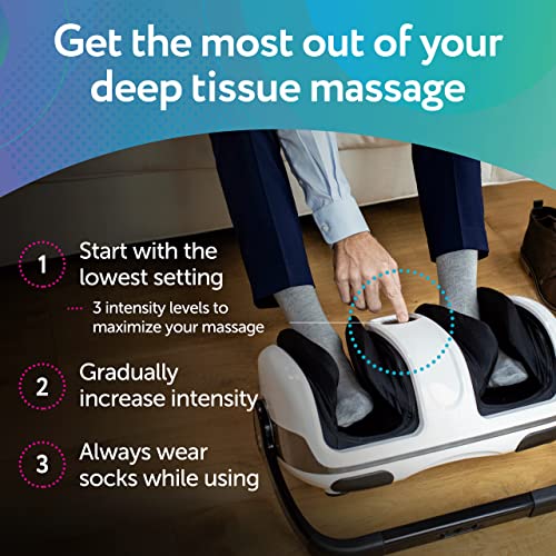 Cloud Massage Shiatsu Foot Massager for Circulation and Pain Relief