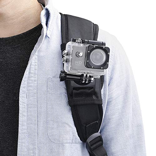 RCstyle Compatible with DJI Osmo Pocket Camera Stand Multi-Function Backpack Clip Holder Fix Strap Expansion 1/4 Screw Bracket