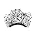 Pixnor Spider Web Cupcake Wrapper Wedding Birthday Decorations Black Pack of 50
