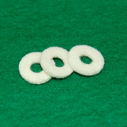 image for Yamaha Valve Stem Felt Washer - O.D. 14mm - Euphonium Tuba - Set of 3