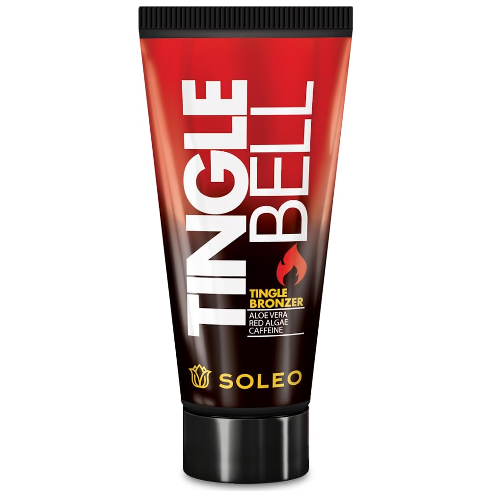 Soleo Tingle Bell Tingle Bronzer sunbed tanning lotion cream (150ml)
