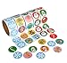 500 PC Holiday Stickers ROLL ASST