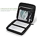 VicTsing Portable CD DVD Drive Case, Carrying Travel Storage Case Pouch Bag with Extra Storage Pocket for External USB CD DVD Blu-ray Drive Writer Burner, Black