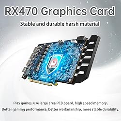 SOYO AMD Radeon RX470 Graphics Card, 4GB GDDR5 256