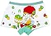 Antion Girl's 3-7T Modal 2 Cartoon Boyshorts Underwear(Pack Of 4) Size Extra Large