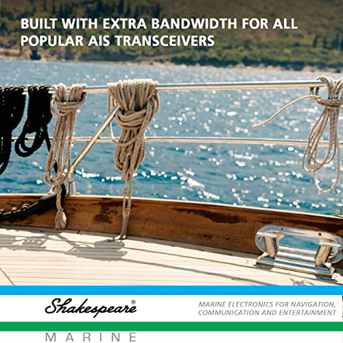 Shakespeare 5215 VHF 36Inch LowProfile Stainless Steel Antenna