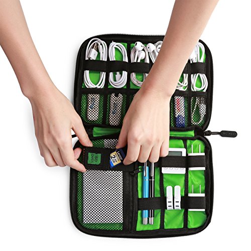 BAGSMART Electronic Organizer Travel Cable Organizer Portable