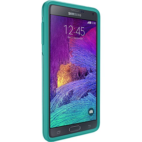 OtterBox Samsung Galaxy Note 4 Case Symmetry Series- Retail Packaging - Eden Teal (Light Teal/Light Teal/Eden Graphic)