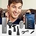 Nose Hair Trimmer for Men Women 4 in 1, Aikotoo Electric Nose Ear Eyebrow Facial Hair Trimmer Remover Scissors Shaver Trimmer Rechargeable for Men Women, Nose Hair Trimmer