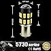 JDM ASTAR Super Bright 5730 Chipsets 1156 1141 1073 7506 LED Bulbs with Projector,Amber Yellow