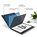 Ayotu Fabric Case for Kindle Oasis(9th Gen,2017 Release)Thinnest&Lightest,Durable Soft Fabric Cover with Auto Wake/Sleep Function,Strong Adsorption for All-New 7''Kindle Oasis Case,KO-09 The Dark Gray