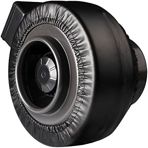 8" Inch CFM Inline Duct Fan with Built In Free Variable Speed Controller — Dynamic Light Air Blower Fan Hydroponics Ventilation System To Clear Out Excessive Heat And Humidity
