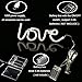 Neon Love Signs Light LED Neon Art Decorative Lights Wall Decor for Girls Bedroom House Bar Pub Hotel Beach Recreational (purple love)