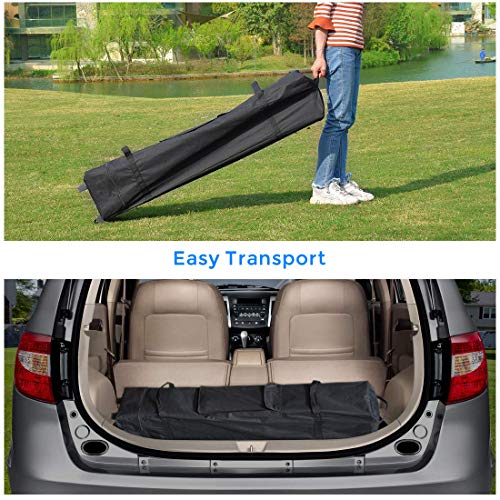 Quictent Privacy 10x10 Ez Pop up Canopy Tent Enclosed Instant Canopy