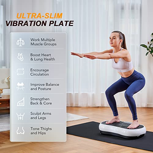 Fitness Vibration Platform Whole Body Vibration Machine Crazy Fit