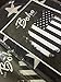The Boho Street Vintage American Flag Tapestry Black and White 100% Cotton, Indian Hippie Wall Hanging, Bohemian Bedspread, Mandala Cotton Dorm Decor Beach Cover up