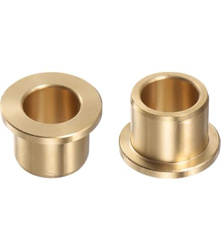 Kozelo 2pcs Douille à Bride 14mm X 20mm X 16mm Bague Auto-Lubrifiante Bronze