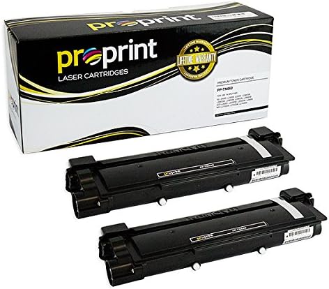 ProPrint 2-Pack Compatible Brother TN660 (TN660 TN630) High Yield Black Toner Cartridge