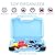 Liberty Imports World Racing Car Pieces & Tool Drill, Lights Carrying Case- Stores Dozens Of Take-A-Part Toys - Durable Toy Storage Organizers By Life Made Better- Blue