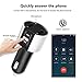 Ablue Bluetooth FM Transmitter, Bluetooth Universal Car Charger MP3 Player Adapter Car Kit Hands Free Calling, Dual USB Ports Charge