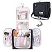 MelodySusie Premium Hanging toiletry bag, Large Travel Cosmetic, Toiletries, Makeup, Brushes Bag, Waterproof Portable Bathroom and Shower Organizer Kit for Women and Men (Black)