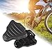 KOBWA Bicycle Shoe Cleat Cover Set, Bike Cycling Cleat Covers for Shimano SPD-SL Pedal Cleats Systems, Black (1 Pair)thumb 4