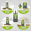 Breville-Blend-Active-Compact-Food-Processor-and-Smoothie-Maker-1-x-Processor-Bowl-1-x-Portable-Blending-Bottle-600-ml-300-W-Green-VBL241 Breville Blend Active Compact Food Processor and Smoothie Maker, 1 x Processor Bowl, 1 x Portable Blending Bottle (600…